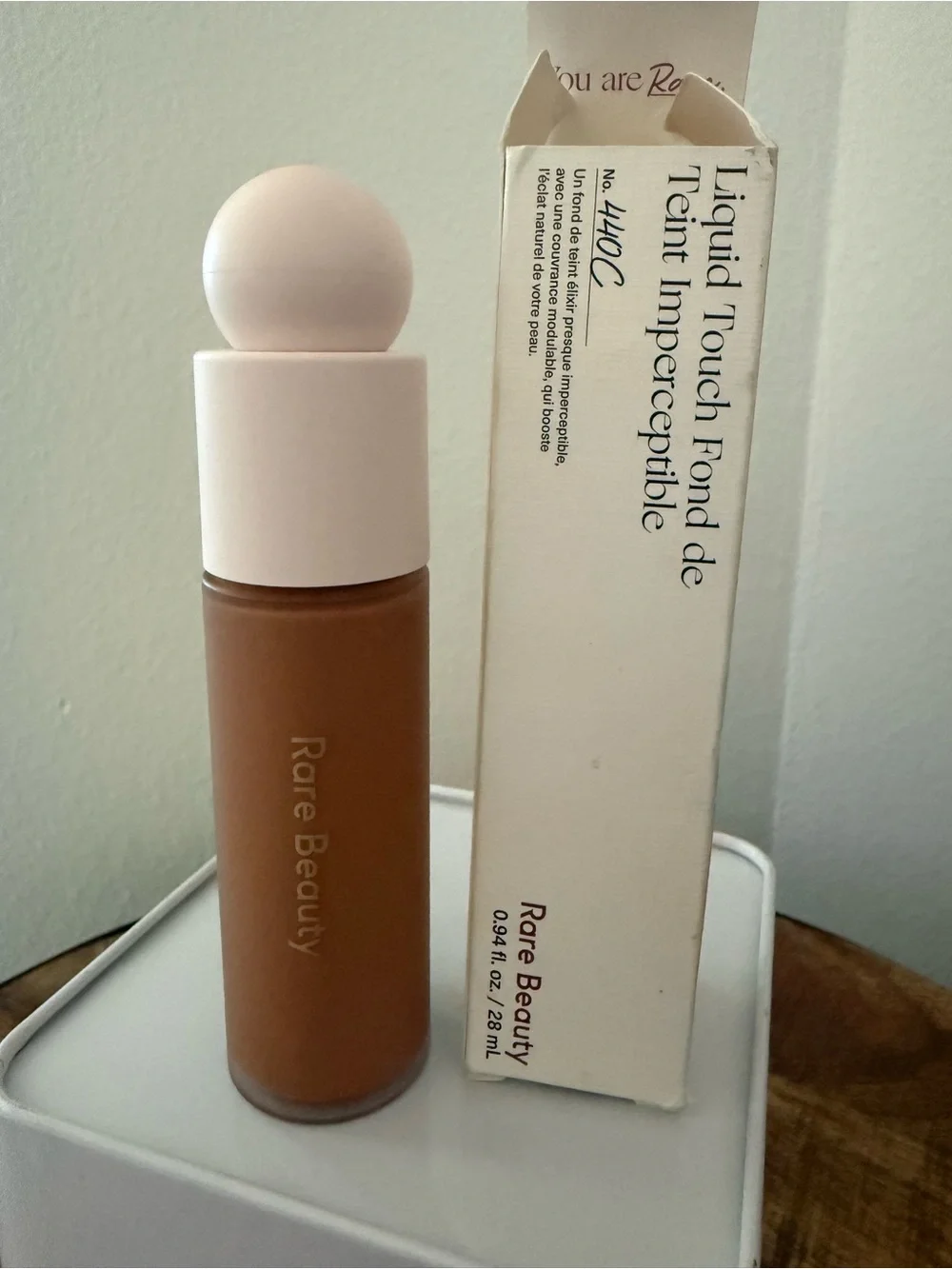 Rare Beauty Liquid Touch Foundation — 440C. Full size 28 ml. NIB
